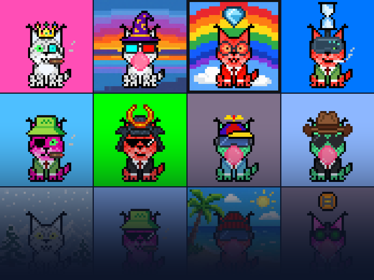 Selection of Lynxify NFTs